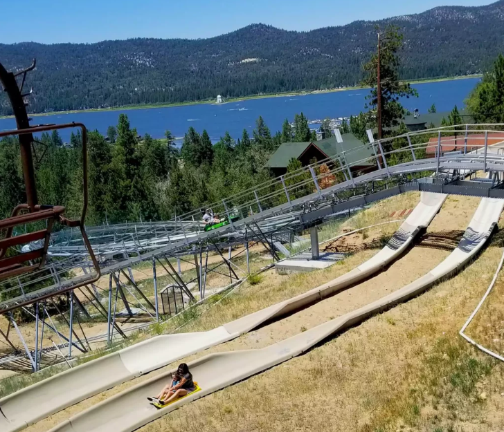 Alpine Slide at Magic Mountain, United States